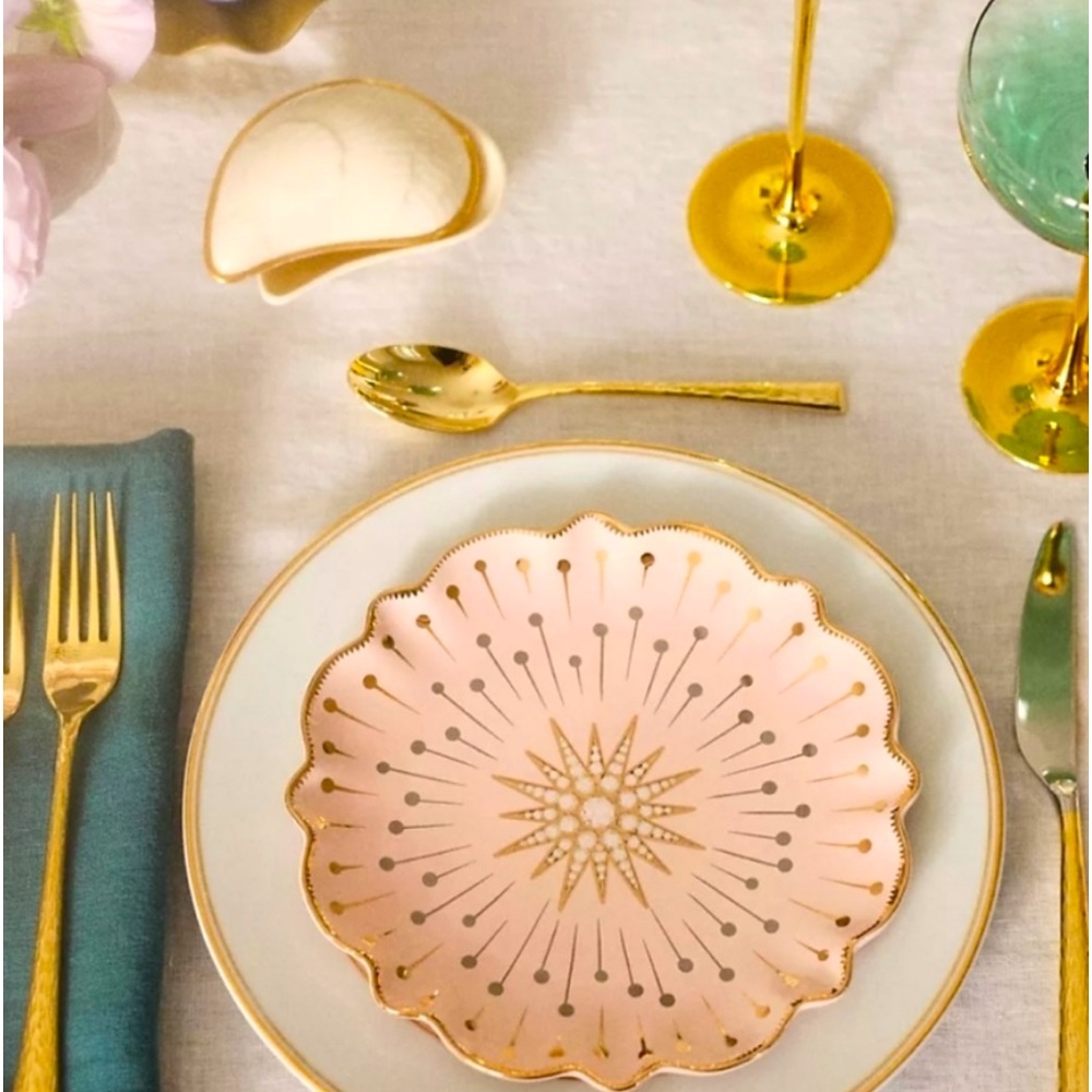 Anthropology, Catherine Martin Starry Night dessert plate. Prices firm. - Picture 2 of 9